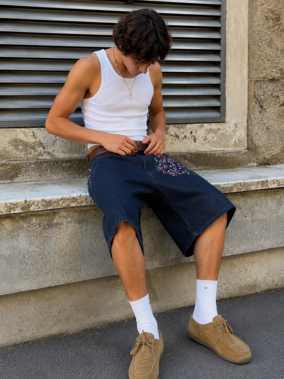 Cherry Blossom Pantalón Short